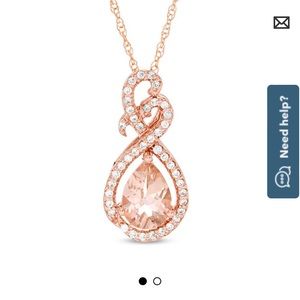 BRAND NEW ZALES ROSE GOLD NECKLACE